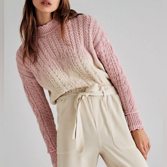 Anthropologie Marci Dip Dyed Cable Knit Sweater
NWOT - Picture 3 of 7